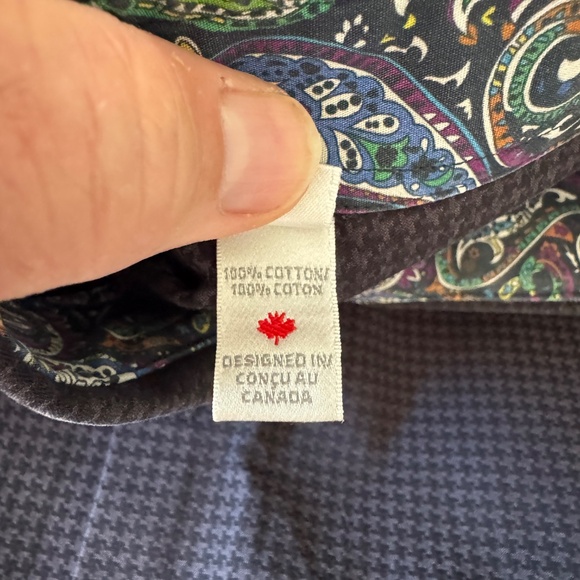 Lipson‎ Contemporary Long Sleeve Casual Dress Shirt Gray/Black Size L Flip Cuffs - Picture 8 of 16